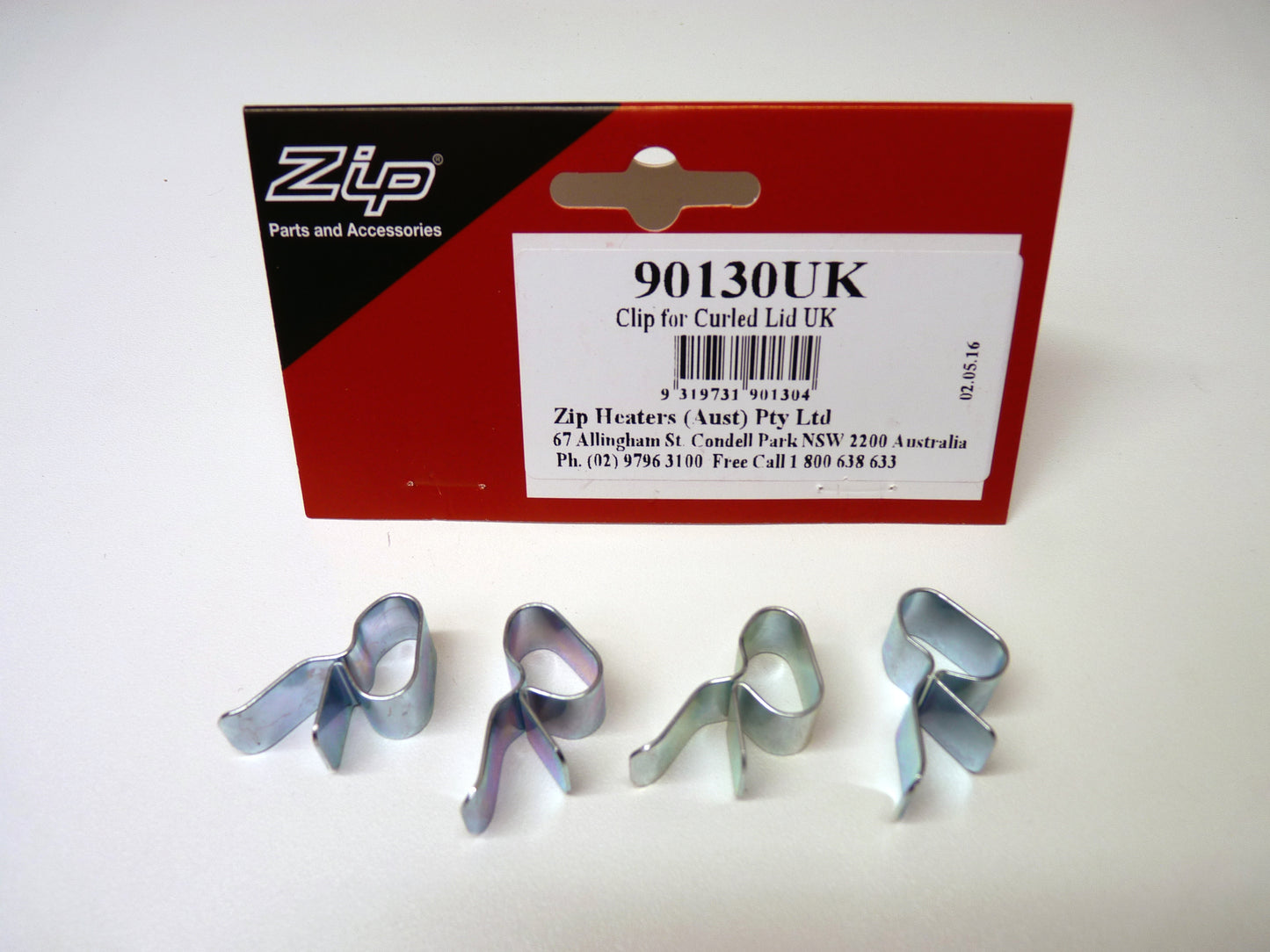 Zip SP90130 - Lid clips for boiling tank 1.5 - 7.5 Ltr G2 & G3