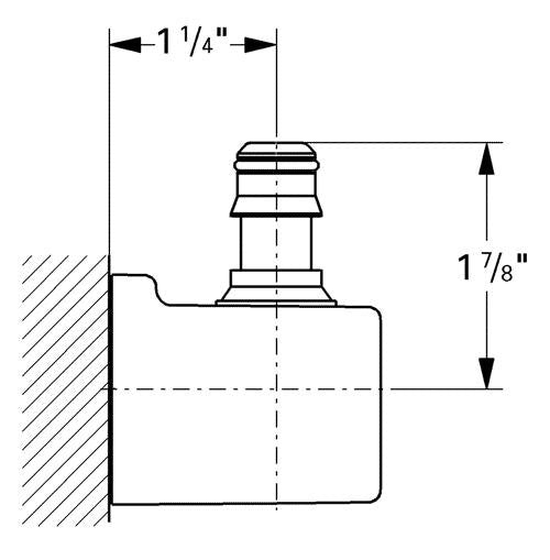 Grohe 28624 Grohe 28624 Relexa Plus; Grohclick Wall Mount Shower Holder
