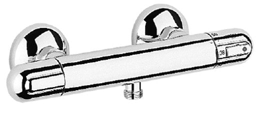 Grohe 34624 Grohtherm 1000 Exposed Bar Type Thermostatic Shower Mixer with S-Union