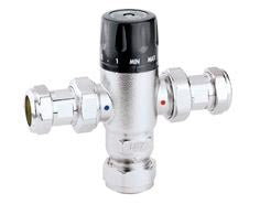 Caleffi 521115 15mm MixCal Thermostatic Mixing Valve