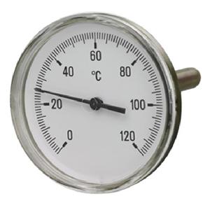 1/2" 80mm 0-120° Temperature Gauge
