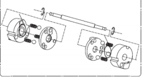 Zip SP90647 HydroTap Tap Spring & Hub